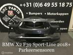 BMW X2 F39 SPORT LINE VOORBUMPER 2018-2023 ORIGINEEL, Gebruikt, Ophalen of Verzenden, Bumper, Voor