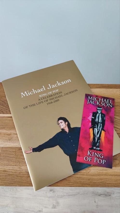 Michael Jackson Ticket original concert This is it + livret, Tickets & Billets, Concerts | Pop