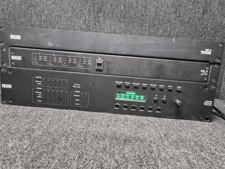 RANE PROCESSOR CP66 en diverse, Audio, Tv en Foto, Luidsprekerboxen, Zo goed als nieuw, Ophalen of Verzenden