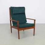 Vintage Fauteuil Teak Grete Jalk, 1960s Deens Design, Huis en Inrichting, Fauteuils, Ophalen, Gebruikt, Hout, Mid-Century Modern, Vintage, Design, Scandinavisch, Deens