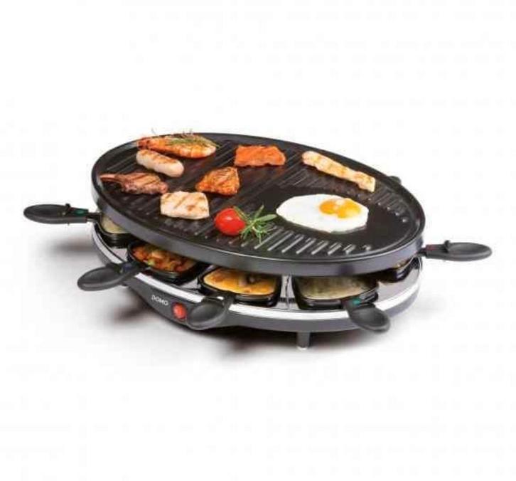Raclette grill van Domo  Nieuw, Elektronische apparatuur, Gourmetstellen, Nieuw, Ophalen of Verzenden