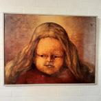 Mil Antonis (1928-2005) - olieverf op kunstvezelplaat, Antiek en Kunst, Ophalen of Verzenden