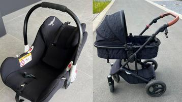 Totaalpakket: Slee buggy met maxi cosy en isofix beschikbaar voor biedingen