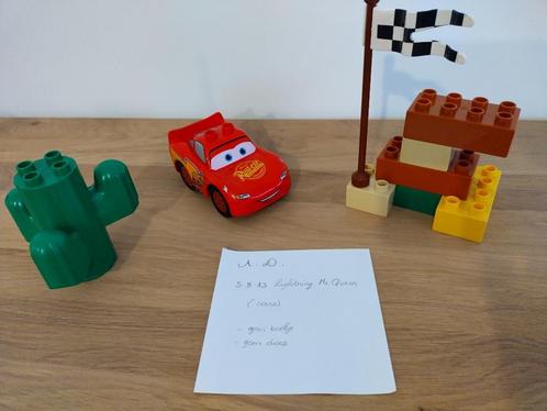 duplo: cars: Lightning McQueen (= Bliksem), nr. 5813, Enfants & Bébés, Jouets | Duplo & Lego, Comme neuf, Duplo, Ensemble complet