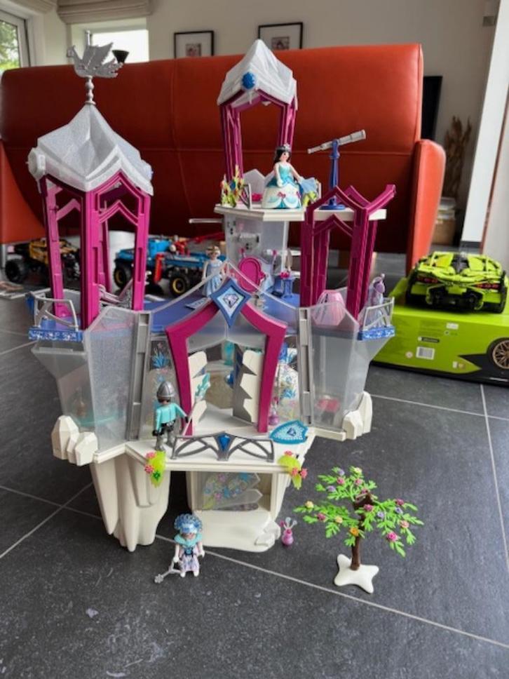 Playmobil kristallen paleis, Kinderen en Baby's, Speelgoed | Playmobil, Zo goed als nieuw, Complete set, Ophalen
