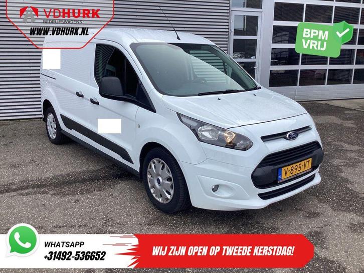 Ford Transit Connect 1.6 TDCI L2 Trend EXPORT 3 Pers./ Airco, Auto's, Bestelwagens en Lichte vracht, Bedrijf, ABS, Airconditioning