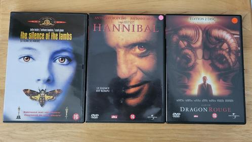 Lot DVD Le Silence des Agneaux / Hannibal Lecter, Cd's en Dvd's, Dvd's | Thrillers en Misdaad, Detective en Krimi, Vanaf 16 jaar