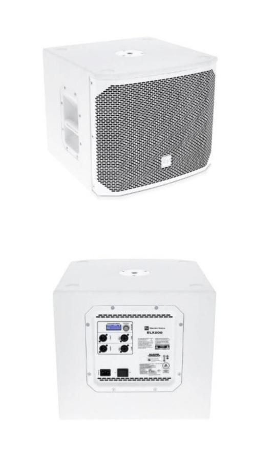 2x electro-voice elx200-12sp white, Audio, Tv en Foto, Luidsprekerboxen, Zo goed als nieuw, Subwoofer, 120 watt of meer, Overige merken