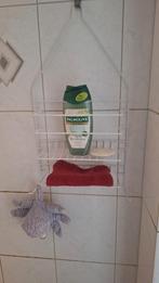 Badkamer rekje roestvrij en stevig voor bad of douche, Ophalen of Verzenden, Zo goed als nieuw, Wit, Overige typen