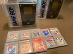 2 originele gameboy zwart in cases en 10 spelletjes, Games en Spelcomputers, Games | Nintendo Game Boy, Ophalen, Zo goed als nieuw