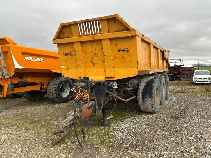 2008 Record P34 TR Remorque à benne basculante, Articles professionnels, Agriculture | Outils, Autre, Moissonneuse