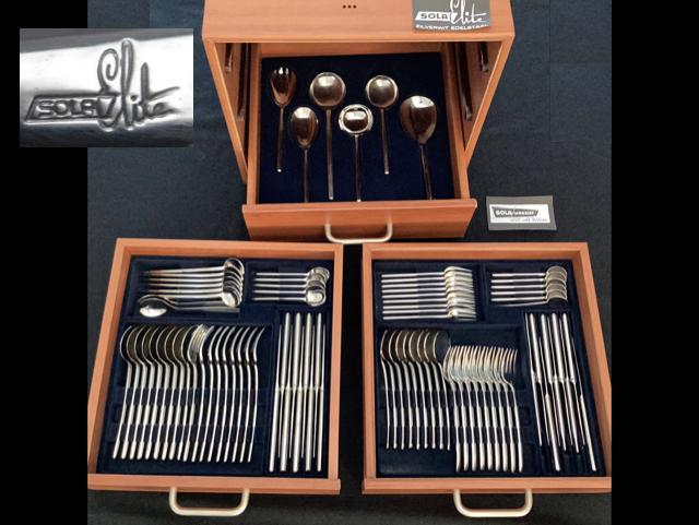 Sola Elite Old Dutch bestek hoogglans design klassieker, Antiek en Kunst, Antiek | Bestek, Ophalen