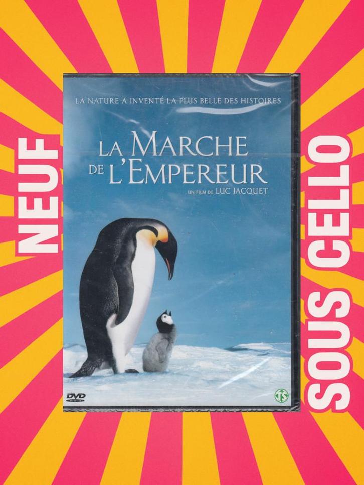 De mars van keizer Neuf onder cello, Cd's en Dvd's, Dvd's | Documentaire en Educatief, Nieuw in verpakking, Natuur, Verzenden