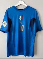 Italië Totti Voetbalshirt Origineel WorldCup Finale 2006, Verzenden
