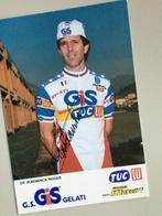 Wielerkaart team gis roger de vlaeminck signe, Verzenden