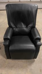 Elektrische relaxzetel, Huis en Inrichting, Fauteuils, Ophalen, Zo goed als nieuw, Leer