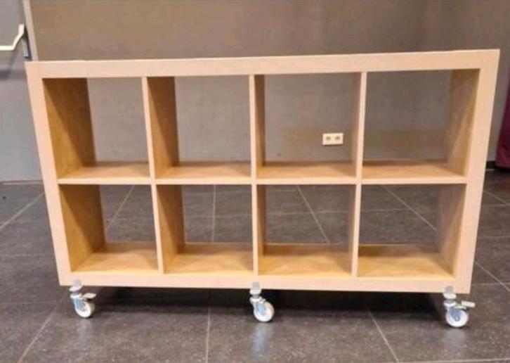 Zoek KALLAX & opvouwbare bijzettafel op wielen, Huis en Inrichting, Woonaccessoires | Overige, Gebruikt, Ophalen