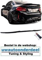 Achterklep Ducktale Spoiler Zwart Voor Bmw 2 Serie F22 Coupe, Verzenden