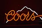 Enseigne lumineuse Coors 35X70 cm, Collections, Table lumineuse ou lampe (néon), Enlèvement, Utilisé