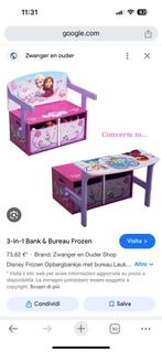 Bureau /fauteuil Frozen, Enfants & Bébés, Jouets | Tables de jeux, Utilisé