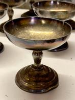 Set van 12 antieke bekers, Ophalen of Verzenden