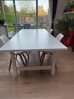 Eettafel 6 personen, Huis en Inrichting, Tafels | Eettafels, Ophalen, Zo goed als nieuw