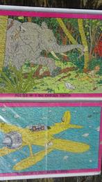 Puzzles N1 et N2 du chèque Tintin - Hergé, Collections, Personnages de BD, Livre ou Jeu, Tintin, Utilisé, Enlèvement ou Envoi