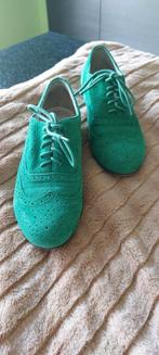 Mooie groene veterschoenen.., Kleding | Dames, Schoenen, Ophalen, Zo goed als nieuw
