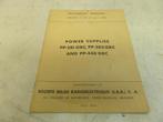 TM 11-5040 Power Supplies PP-281/GRC, PP-282/GRC and PP-448, Verzamelen, Ophalen of Verzenden, Landmacht, Boek of Tijdschrift