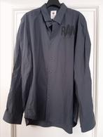 G Star Raw - donkergrijs hemd , XXL slim fit, Kleding | Heren, Overhemden, Ophalen of Verzenden, Zo goed als nieuw