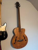 Aria FEB-FL N Fretless Acoustic Bass, Muziek en Instrumenten, Snaarinstrumenten | Gitaren | Bas, Ophalen of Verzenden, Zo goed als nieuw