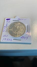 België 100 frank 1949 francs zilver zeer fraai, Timbres & Monnaies, Monnaies | Belgique, Argent, Enlèvement ou Envoi
