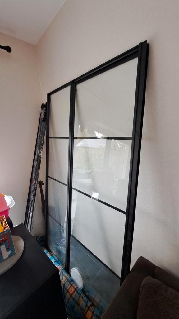 douchewand 120cm, Doe-het-zelf en Bouw, Glas en Ramen, Nieuw, Ophalen