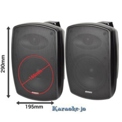 DAP EVO 6 - passieve 6.5-inch buiten speakers Zwart, Audio, Tv en Foto, Luidsprekerboxen, Nieuw, Overige typen, Ophalen of Verzenden