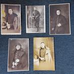 Oude postkaartfoto's soldaten, Ophalen of Verzenden, Zo goed als nieuw