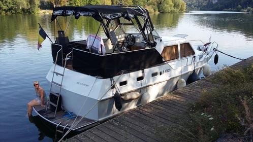 Bateau à moteur - Vedette hollandaise, Watersport en Boten, Motorboten en Motorjachten, Gebruikt, Staal, 9 tot 12 meter, Diesel