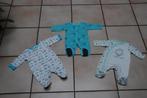 Set van 3 katoenen pyjama's T56cm of 0/1 maand Zeer goede st, Kinderen en Baby's, Nacht- of Onderkleding, Ophalen of Verzenden