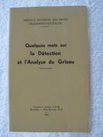 Kolenmijnen — INM Pâturages — 1937 - zeldzaam, Ophalen of Verzenden, Gelezen