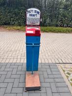Krachtmeter met emaille bord, Verzamelen, Automaten | Overige, Ophalen, Gebruikt