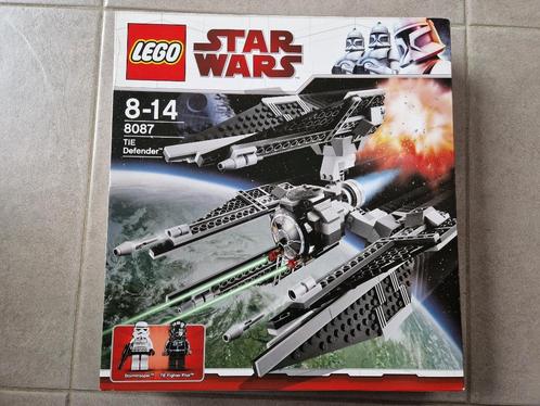 Lego Star Wars 8087 TIE Defender 2010 fighter set, Kinderen en Baby's, Speelgoed | Duplo en Lego, Zo goed als nieuw, Lego, Complete set