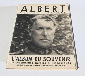 Albert, koning der Belgen - Het souveniralbum - 1936 beschikbaar voor biedingen
