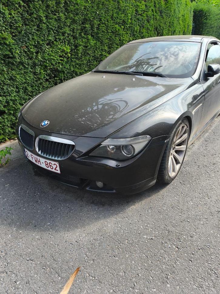 bmw 630i 198000 km, Auto's, BMW, Particulier, 6 Reeks, Benzine, Euro 4, Coupé, 3 deurs, Automaat, Zwart, Overige kleuren, Leder