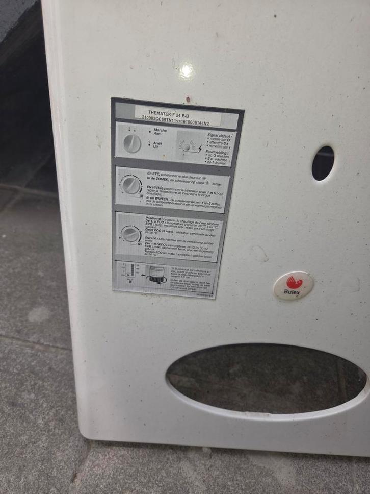 Vends thematek complète pour pieces, Doe-het-zelf en Bouw, Chauffageketels en Boilers, Gebruikt, Ophalen