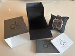 Calvin Klein horloge, Ophalen of Verzenden, Zo goed als nieuw, Staal, Leer