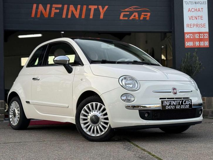 Fiat 500 500 1.2i Lounge, Autos, Fiat, Entreprise, Achat, ABS, Airbags, Air conditionné, Ordinateur de bord, Verrouillage central