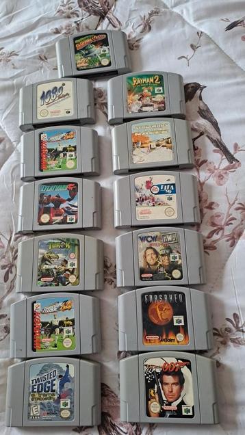 Nintendo 64 games beschikbaar voor biedingen