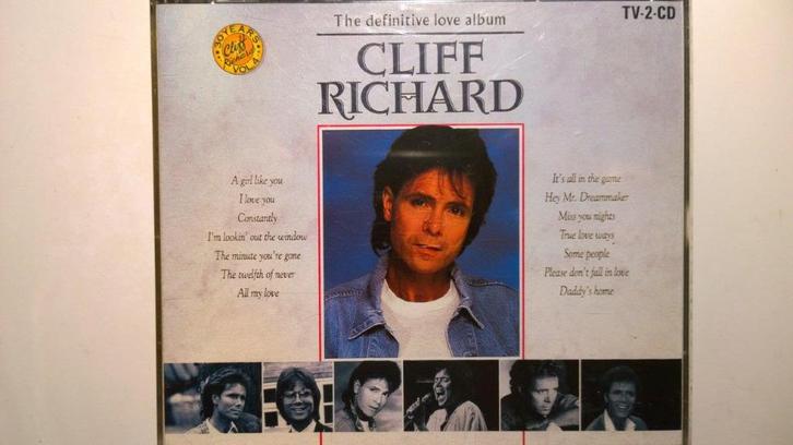 Cliff Richard - The Definitive Love Album (Volume 4), Cd's en Dvd's, Cd's | Pop, Zo goed als nieuw, 1980 tot 2000, Ophalen of Verzenden