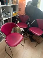 Lederen stoel, 15 per stoel (Merksem), Ophalen, Zo goed als nieuw