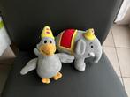 2 Bumba knuffels Tumbi de olifant & Kiwi de vogel Studio 100, Ophalen of Verzenden, Overige typen