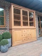 Eiken buffetkast/vitrinekast GRATIS LEVERING, Ophalen of Verzenden, Zo goed als nieuw